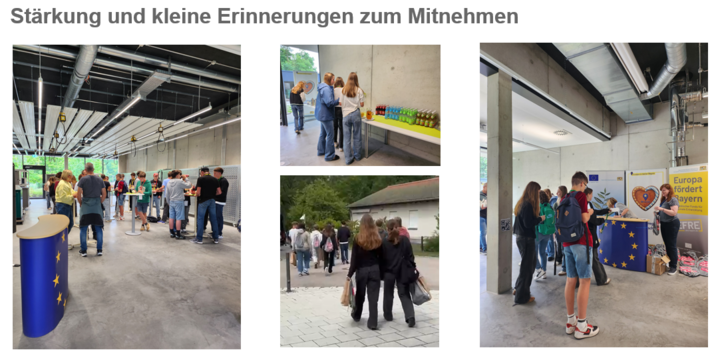 Stärkung und Geschenke