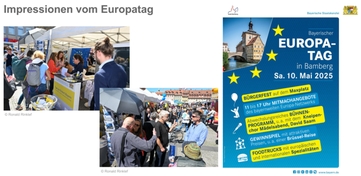 Impressionen vom Europatag Bamberg 2025