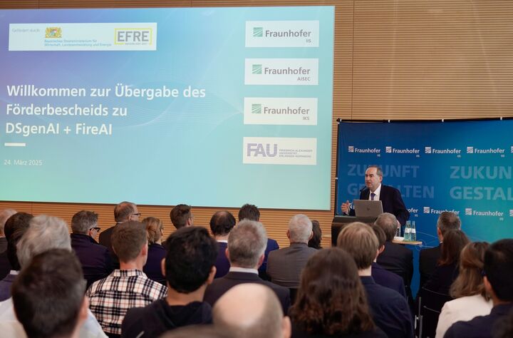 Bayerns Wirtschaftsminister Hubert Aiwanger bei der Veranstaltung