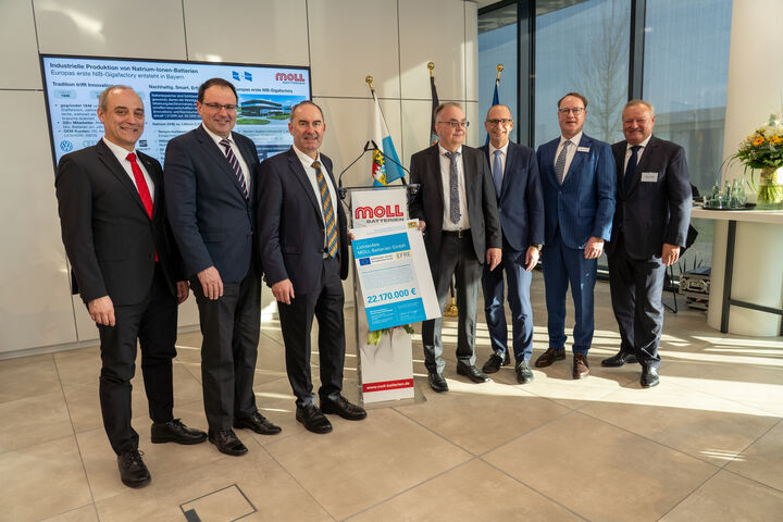 Übergabe der Förderurkunde