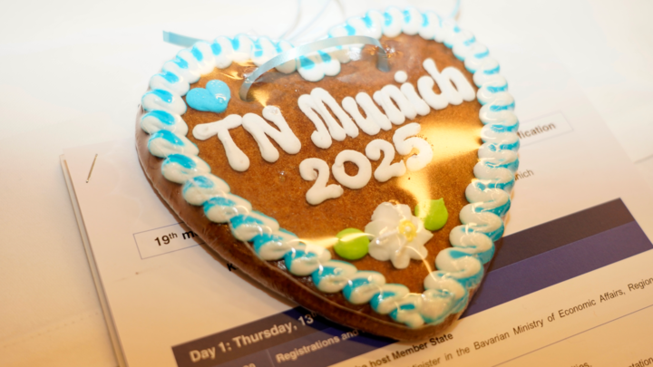 Lebkuchenherz als kleines Erinnerungsgeschenk